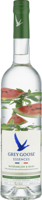 63,95 € 免费送货 | 伏特加 Grey Goose Essences Watermelon & Basil 法国 瓶子 70 cl