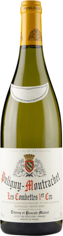 189,95 € Бесплатная доставка | Белое вино Matrot Les Combettes 1er Cru A.O.C. Puligny-Montrachet Франция Chardonnay бутылка 75 cl