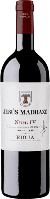 13,95 € 免费送货 | 红酒 Jesús Madrazo Num. IV D.O.Ca. Rioja 西班牙 Tempranillo, Merlot, Grenache, Graciano 瓶子 75 cl