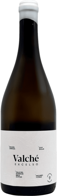 19,95 € 送料無料 | 赤ワイン Monastrell Valché Excelso D.O. Bullas スペイン Macabeo ボトル 75 cl