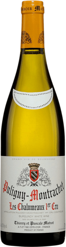 157,95 € Бесплатная доставка | Белое вино Matrot 1er Cru Les Chalumeaux A.O.C. Puligny-Montrachet Франция Chardonnay бутылка 75 cl