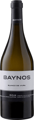 75,95 € Envoi gratuit | Vin blanc Mauro Baynos Blanco D.O.Ca. Rioja Espagne Viura Bouteille 75 cl