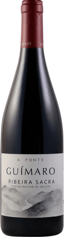 31,95 € Бесплатная доставка | Красное вино Guímaro A Ponte D.O. Ribeira Sacra Испания Mencía, Brancellao, Merenzao, Caíño White бутылка 75 cl