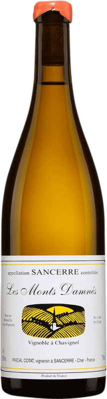 65,95 € Envío gratis | Vino blanco Pascal Cotat Les Monts Damnés A.O.C. Sancerre Francia Sauvignon Blanca Botella 75 cl