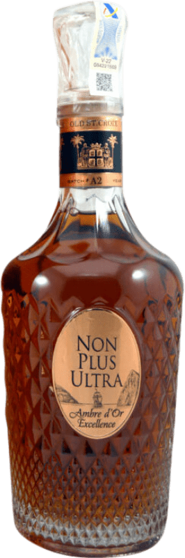 124,95 € 免费送货 | 朗姆酒 A.H. Riise Non Plus Ultra Ambre d'Or Excellence 丹麦 瓶子 70 cl