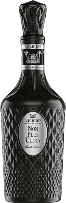 106,95 € 送料無料 | ラム A.H. Riise Non Plus Ultra Black Edition デンマーク ボトル 70 cl