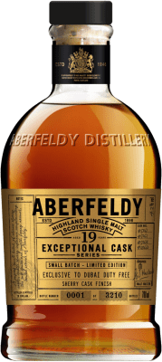 232,95 € Spedizione Gratuita | Whisky Single Malt Aberfeldy Exceptional Cask Regno Unito 19 Anni Bottiglia 70 cl