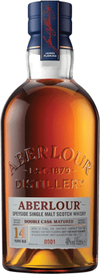 109,95 € Spedizione Gratuita | Whisky Single Malt Aberlour Double Cask Regno Unito 14 Anni Bottiglia 1 L