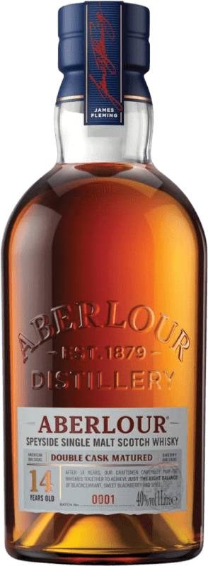 86,95 € Kostenloser Versand | Single Malt Whisky Aberlour Double Cask — Doppelfass Großbritannien 14 Jahre Flasche 1 L