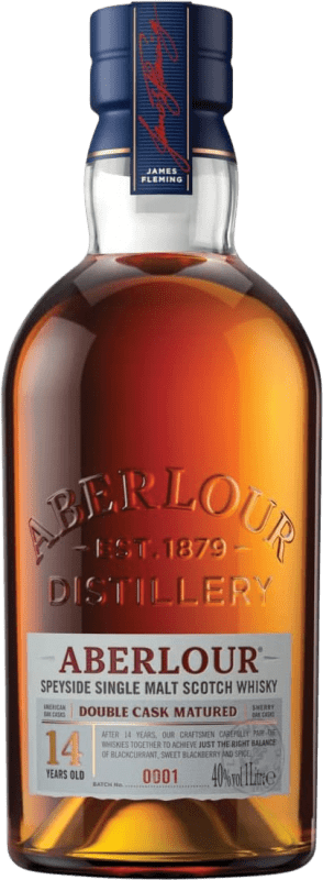 105,95 € Envío gratis | Whisky Single Malt Aberlour Double Cask Reino Unido 14 Años Botella 1 L