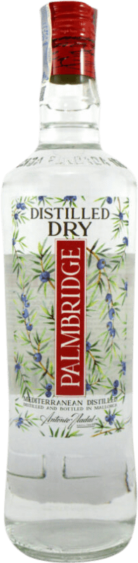 14,95 € Kostenloser Versand | Gin Antonio Nadal Palmbridge Distilled Dry Spanien Flasche 1 L