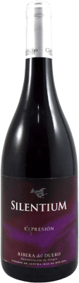 24,95 € Free Shipping | Red wine Castillejo de Robledo Silentium Expresión Aged D.O. Ribera del Duero Castilla y León Spain Tempranillo Bottle 75 cl