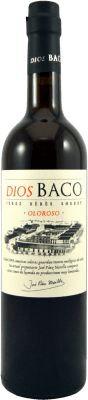 22,95 € Envio grátis | Vinho fortificado Dios Baco Oloroso D.O. Jerez-Xérès-Sherry Andaluzia Espanha Palomino Fino Garrafa 75 cl