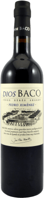 31,95 € Envío gratis | Vino generoso Dios Baco D.O. Jerez-Xérès-Sherry Andalucía España Pedro Ximénez Botella 75 cl