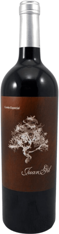 7,95 € Spedizione Gratuita | Vino Rosso Juan Gil Cuvée, Speciale D.O. Jumilla Regione di Murcia Spagna Monastrell Bottiglia 75 cl