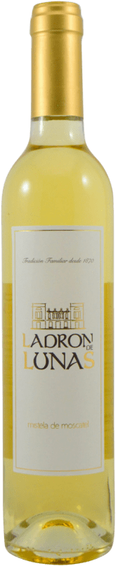 4,95 € Envio grátis | Vinho Doce Ladrón de Lunas Comunidade Valenciana Espanha Moscatel Garrafa Medium 50 cl Mistela