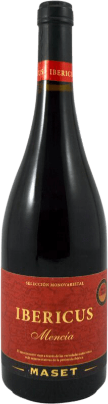 15,95 € Envoi gratuit | Vin rouge Maset Ibericus Espagne Mencía Bouteille 75 cl