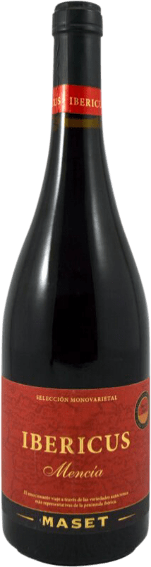 9,95 € Envío gratis | Vino Tinto Maset Ibericus España Mencía 75 cl