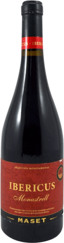 15,95 € Бесплатная доставка | Красное вино Maset Ibericus Испания Monastrell бутылка 75 cl