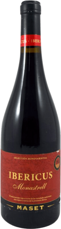 9,95 € Kostenloser Versand | Rotwein Maset Ibericus Spanien Monastrell 75 cl