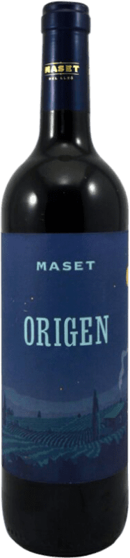 6,95 € 免费送货 | 红酒 Maset Origen D.O. Catalunya 加泰罗尼亚 西班牙 Cabernet Sauvignon, Garnacha Roja 瓶子 75 cl