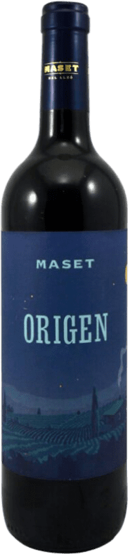 6,95 € Envío gratis | Vino Tinto Maset Origen D.O. Catalunya Cataluña España Garnacha, Cabernet Sauvignon Botella 75 cl