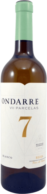 5,95 € Envoi gratuit | Vin Blanc Ondarre 7 Parcelas D.O.Ca. Rioja La Rioja Espagne Tempranillo 75 cl