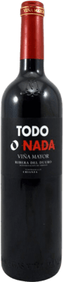 10,95 € 送料無料 | 赤ワイン Viña Mayor Todo o Nada 高齢者 D.O. Ribera del Duero カスティーリャ・イ・レオン スペイン Tempranillo ボトル 75 cl