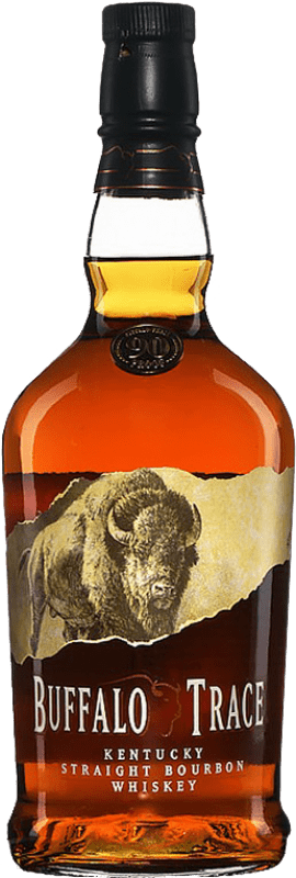 42,95 € Envío gratis | Whisky Bourbon Buffalo Trace 90 Proof Estados Unidos Botella 70 cl