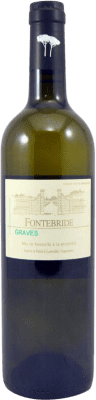 12,95 € Spedizione Gratuita | Vino Bianco Château Haut-Bergeron L'Enclos Fontebride A.O.C. Graves bordò Francia Sémillon, Muscadelle, Sauvignon 75 cl
