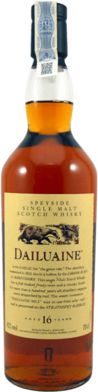 117,95 € Envío gratis | Whisky Single Malt Dailuaine Reino Unido 16 Años 70 cl