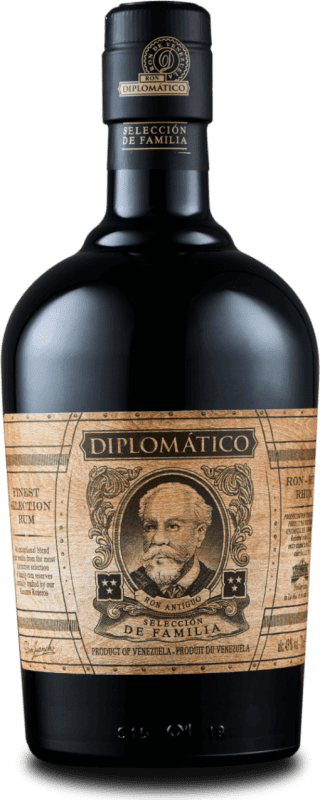 59,95 € 免费送货 | 朗姆酒 Diplomático 家族甄选 委内瑞拉 70 cl