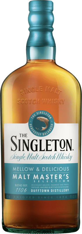 44,95 € Envio grátis | Whisky Single Malt The Singleton Master Easy & Mellow Seleção Reino Unido 70 cl