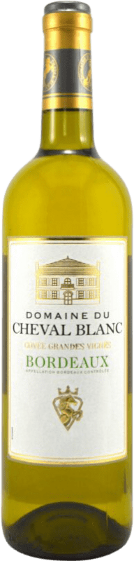 11,95 € Spedizione Gratuita | Vino Bianco Chaussie Domaine du Cheval A.O.C. Bordeaux bordò Francia Sauvignon 75 cl