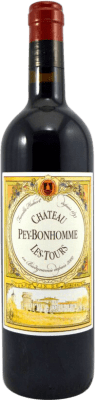 17,95 € Envío gratis | Vino tinto Famille Hubert Peybonhomme Les Tours A.O.C. Bordeaux Burdeos Francia Merlot, Cabernet Franc, Malbec Botella 75 cl