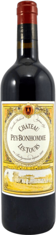 22,95 € Free Shipping | Red wine Famille Hubert Peybonhomme Les Tours A.O.C. Bordeaux Bordeaux France Merlot, Cabernet Franc, Malbec Bottle 75 cl