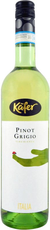 8,95 € Kostenloser Versand | Weißwein Feinkost Käfer I.G.T. Delle Venezie Venetien Italien Pinot Gris — Grauburgunder Flasche 75 cl