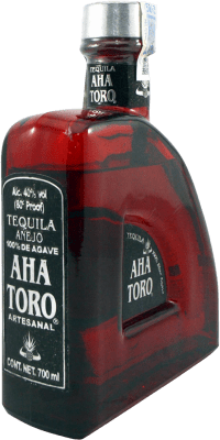 86,95 € 送料無料 | テキーラ Altos Aha Toro Añejo Artesanal メキシコ ボトル 70 cl