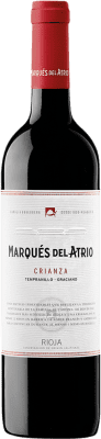 7,95 € 免费送货 | 红酒 Marqués del Atrio 岁 D.O.Ca. Rioja 拉里奥哈 西班牙 Tempranillo, Graciano 瓶子 75 cl