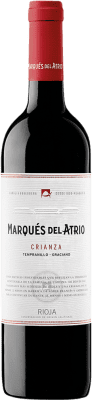 8,95 € 送料無料 | 赤ワイン Marqués del Atrio Crianza — クリアンサ D.O.Ca. Rioja ラ・リオハ スペイン Tempranillo — テンプラニーリョ, Graciano — グラシアーノ 75 cl