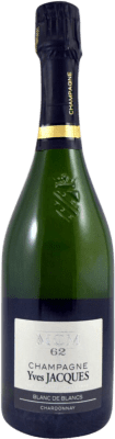 53,95 € Kostenloser Versand | Weißer Sekt Jacques Lassaigne Yves Jacques Blanc de Blancs MCM 62 A.O.C. Champagne Champagner Frankreich Chardonnay Flasche 75 cl