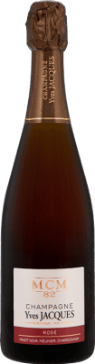 45,95 € Envio grátis | Vinho rosé Jacques Lassaigne Yves Jacques Rosé MCM 82 A.O.C. Champagne Champagne França Pinot Preto, Chardonnay, Pinot Meunier Garrafa 75 cl