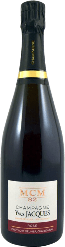 48,95 € 免费送货 | 玫瑰酒 Jacques Lassaigne Yves Jacques Rosé MCM 82 A.O.C. Champagne 香槟酒 法国 Pinot Black, Chardonnay, Pinot Meunier 瓶子 75 cl