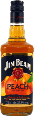 22,95 € Free Shipping | Whisky Bourbon Jim Beam Peach United States Bottle 70 cl