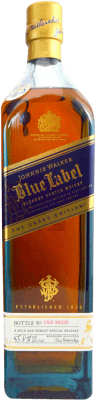 383,95 € Envio grátis | Whisky Blended Johnnie Walker Blue Label The Cask Edition Reino Unido Garrafa 1 L