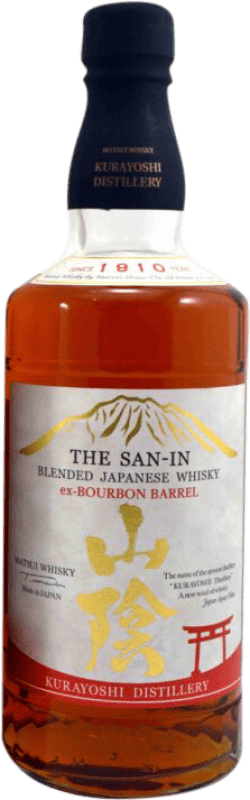 63,95 € 免费送货 | 威士忌混合 The Kurayoshi The San-In Japanese Ex-Bourbon Barrel 日本 瓶子 70 cl