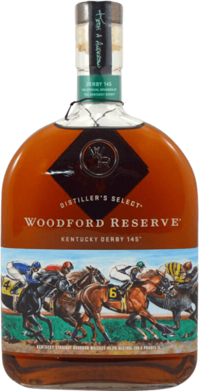 51,95 € 送料無料 | バーボンウイスキー Woodford Derby 限定版 レセルバ ケンタッキー州 アメリカ 70 cl