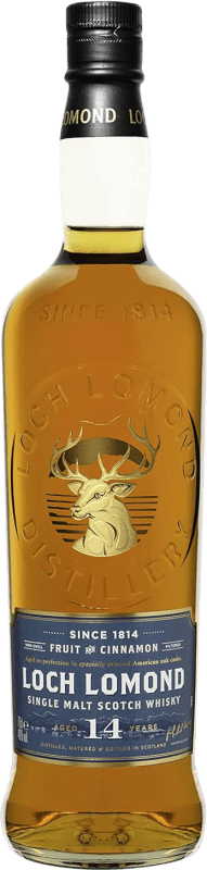 77,95 € Kostenloser Versand | Whiskey Single Malt Loch Lomond Fruit & Cinnamon Großbritannien 14 Jahre Flasche 70 cl