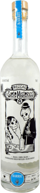 108,95 € 免费送货 | 梅斯卡尔酒 Siete Misterios Barril 墨西哥 瓶子 70 cl