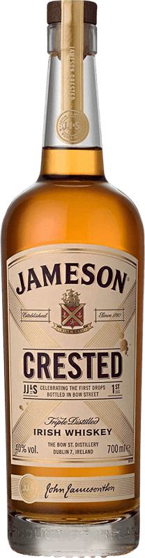 34,95 € Envío gratis | Whisky Blended Jameson Crested Irlanda Botella 70 cl